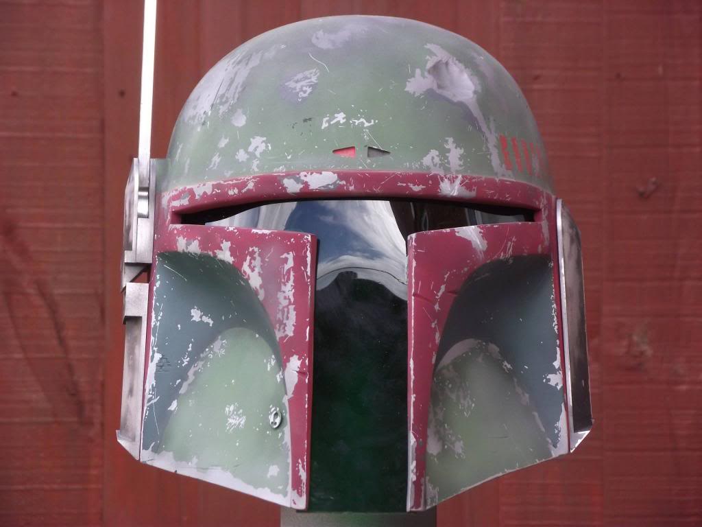 Gmh Rotj Helmet Paintjob Boba Fett Costume And Prop Maker Community The Dented Helmet