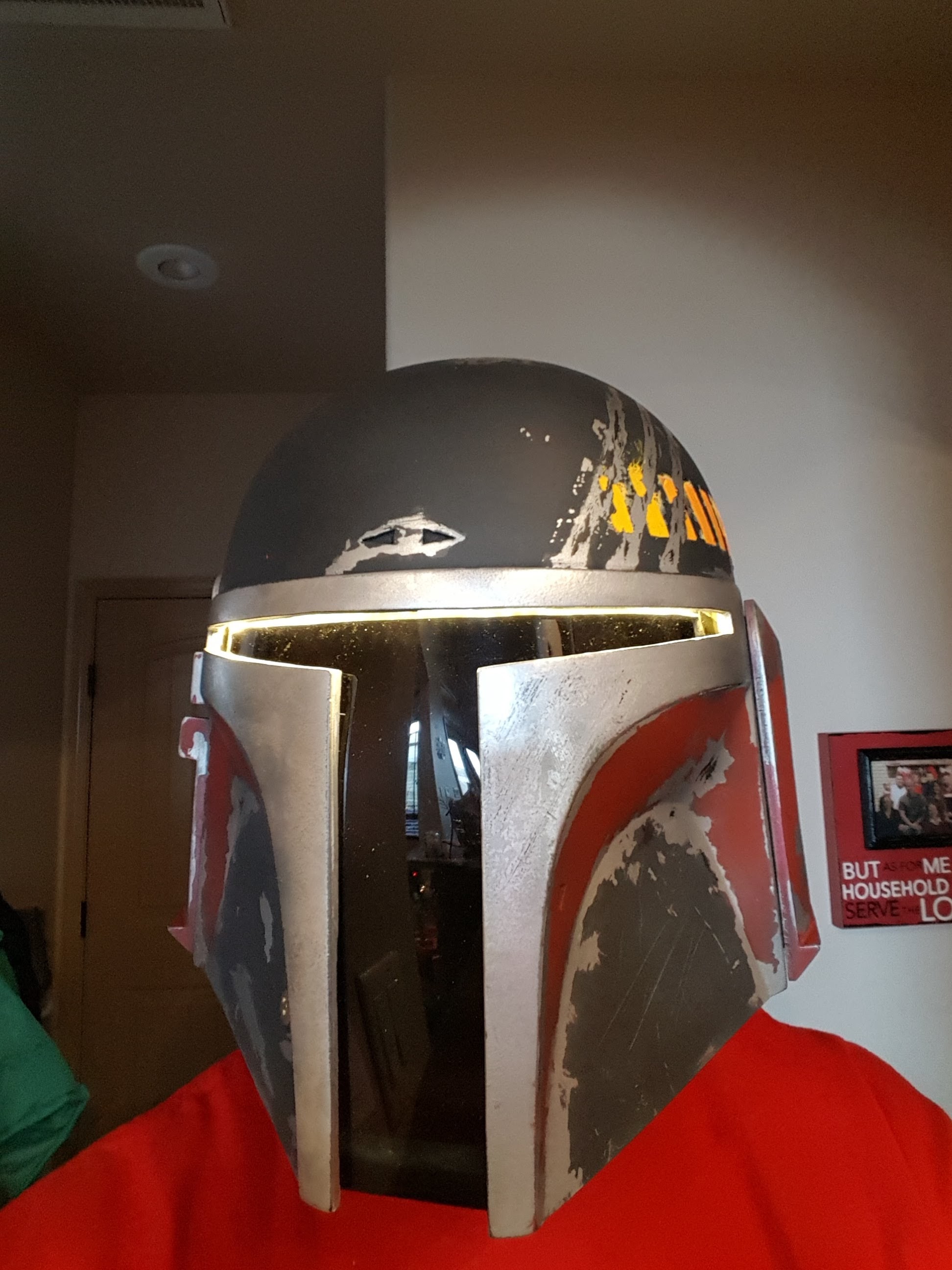 custom painted stormtrooper helmet