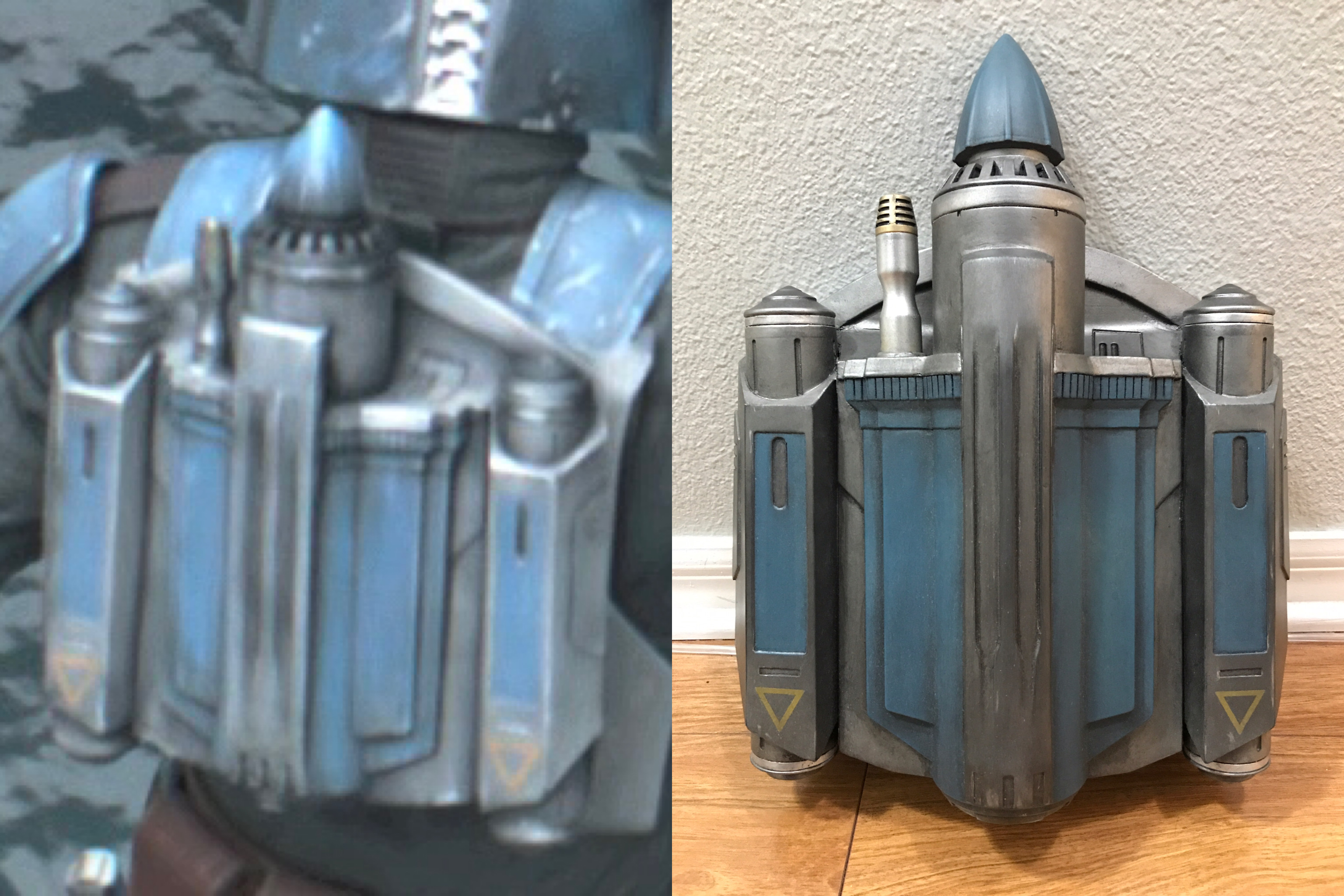 Bo-Katan Jetpack - 3D Planet Props