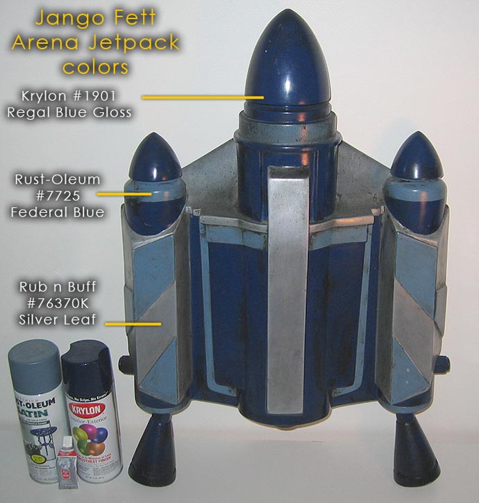 Paint request: Jango Arena Jetpack | Boba Fett Costume and Prop Maker