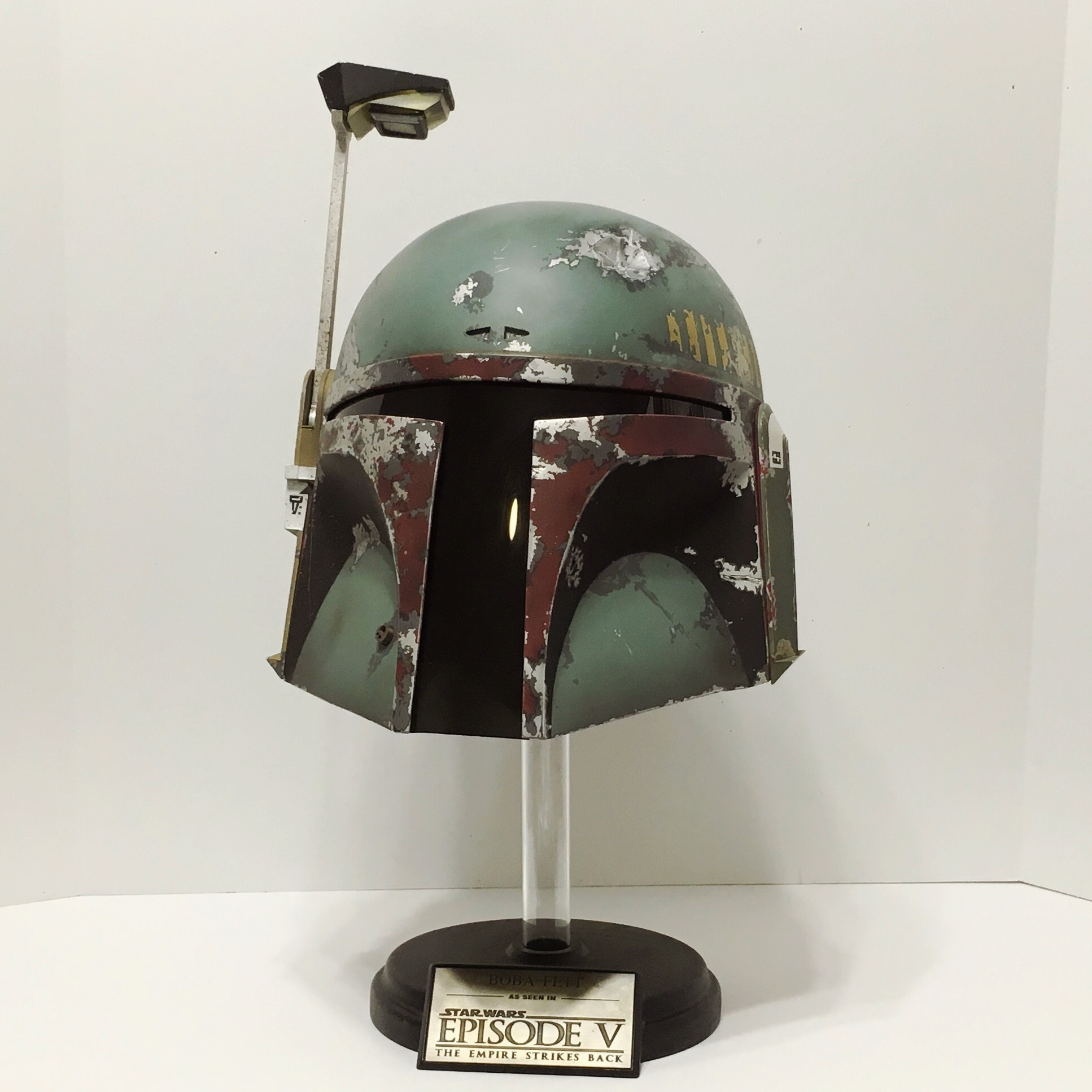 Cameron's Boba Fett Helmet as seen in EMPIRE STRIKES BACK 4. bright natural 1.jpg