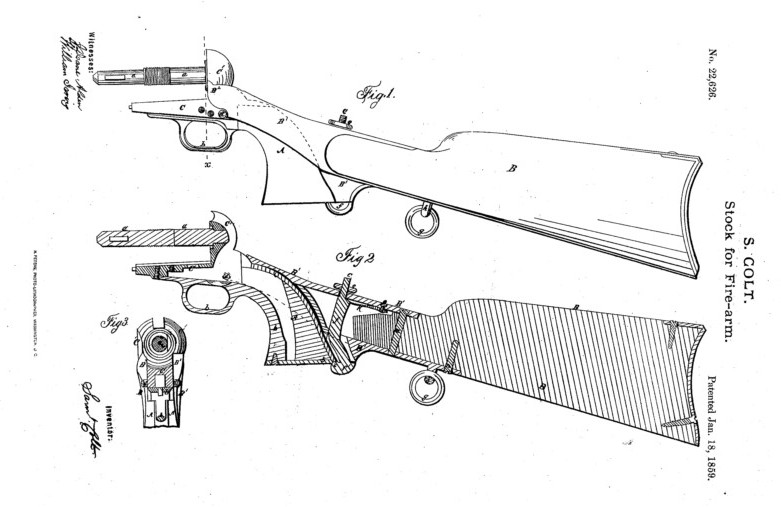Чертежи colt 1851 navy