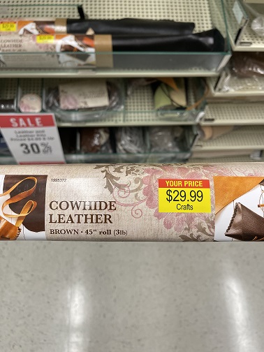 Hobby Lobby - Roll of Brown Leather.jpg