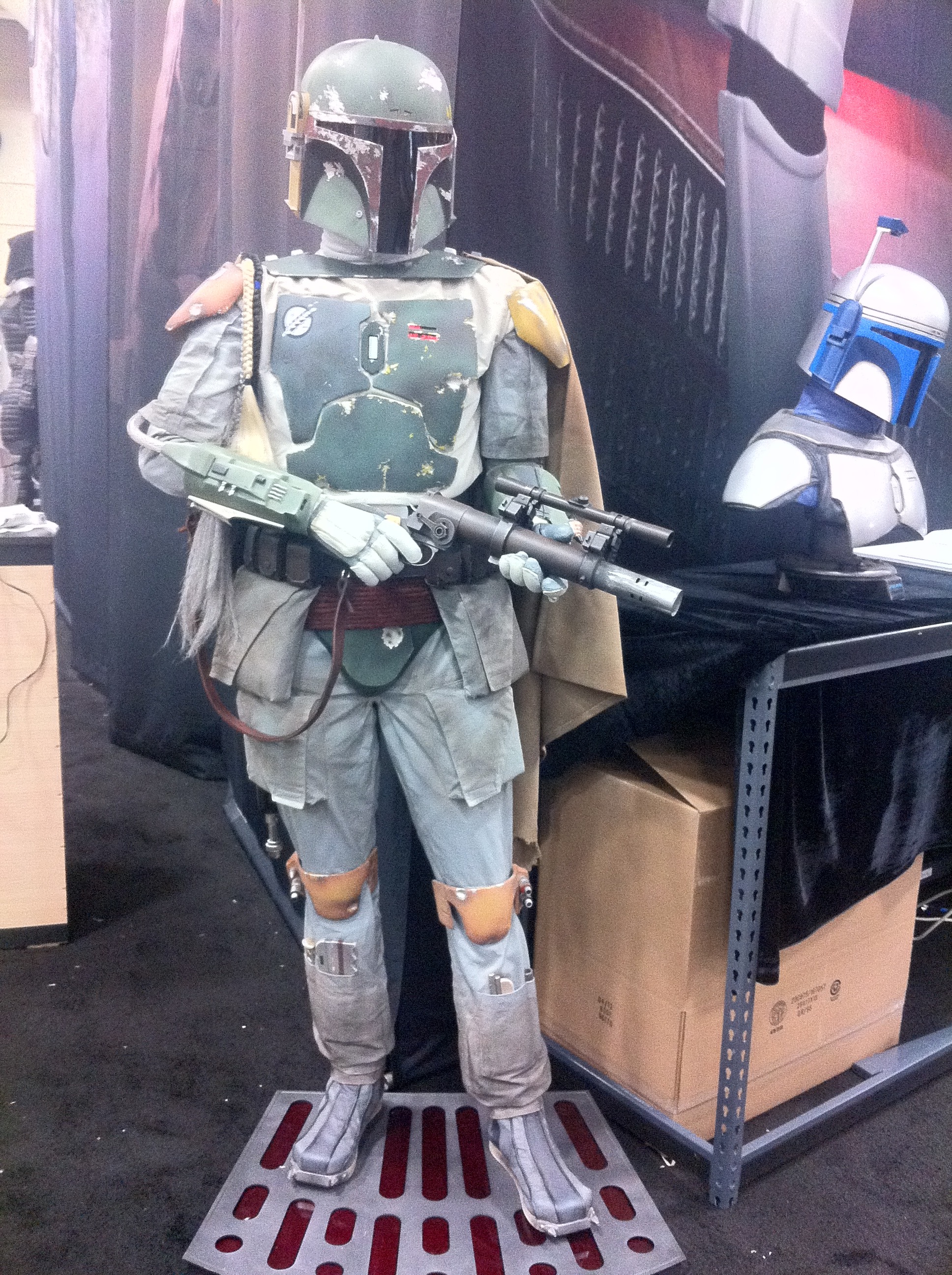 boba fett statue life size