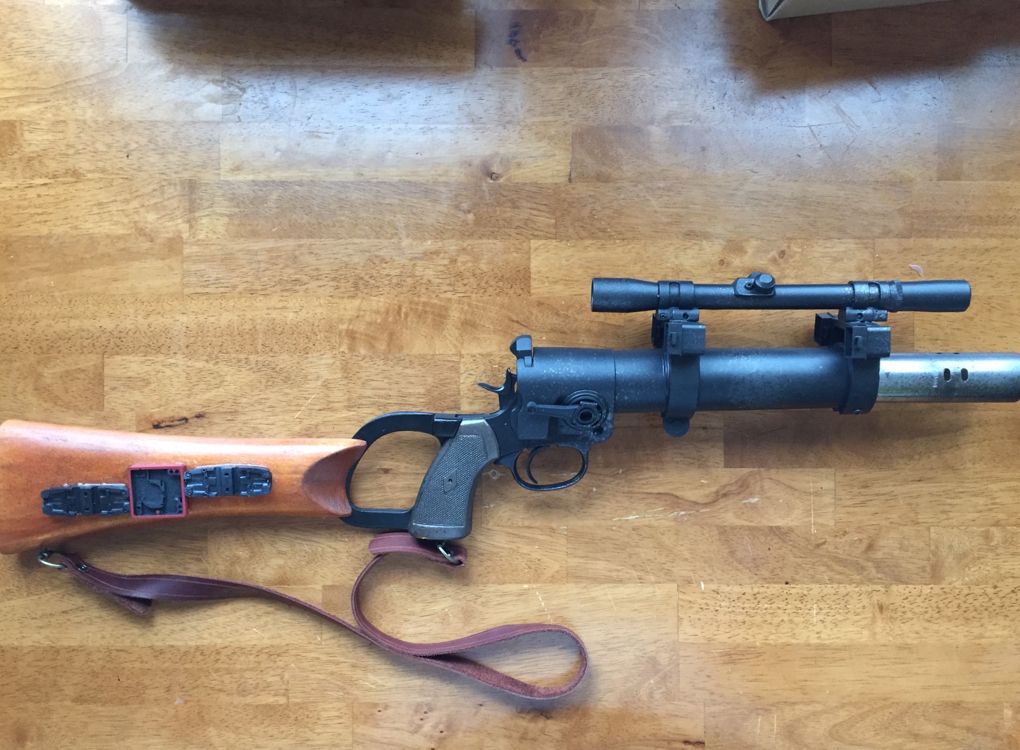 DIY Parts Kit EE-3 Blaster with Moving Trigger 