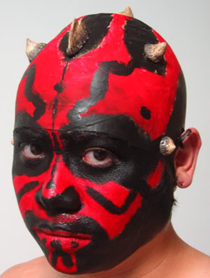 Face Paint Maul Boba Fett Costume And