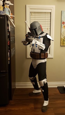 Armor Attachment Method: Jewelry Pins with Clutch Backs.  Boba Fett  Costume and Prop Maker Community - The Dented Helmet