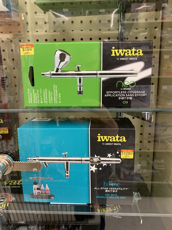 Iwata Beginner Airbrush Kit with Neo CN and Ninja Jet Compressor