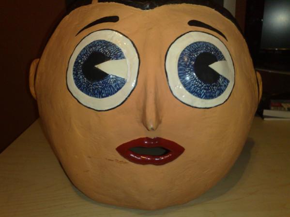 A close up to show what bad skin he had, and how much wiork i need to do to be happy with it once and for all!