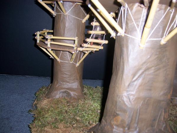A lil Side View. you can still se the out line of the wire mesh on the trunk.