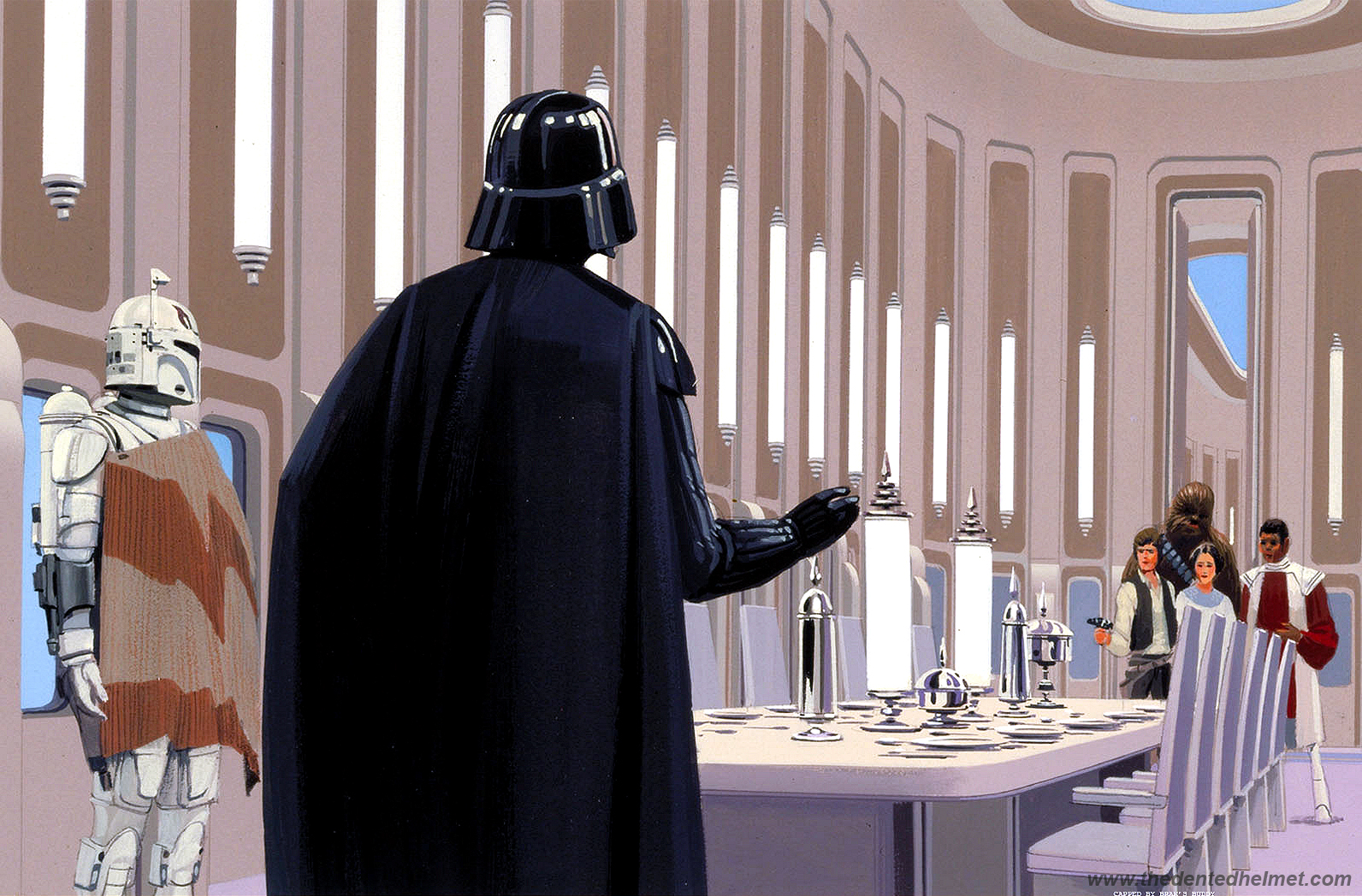 Boba Fett Concept Painting by Ralph McQuarrie