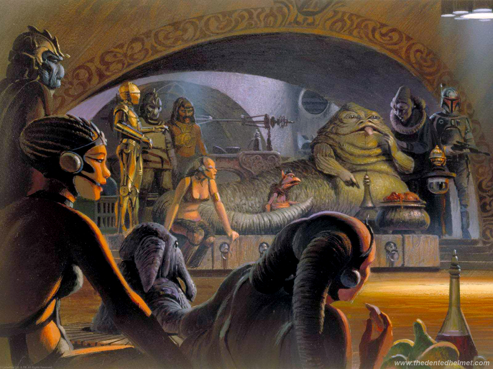 Boba Fett Concept Painting by Ralph McQuarrie