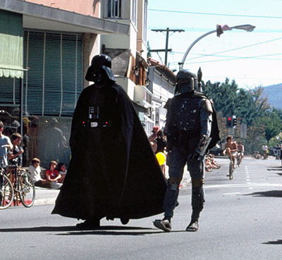 Boba Fett First Prototype Costume - San Anselmo Parade