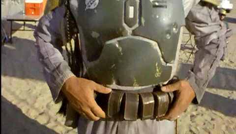 Boba Fett Return of the Jedi Costume - BTS