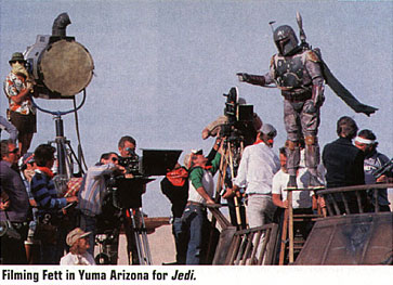 Boba Fett Return of the Jedi Costume - BTS