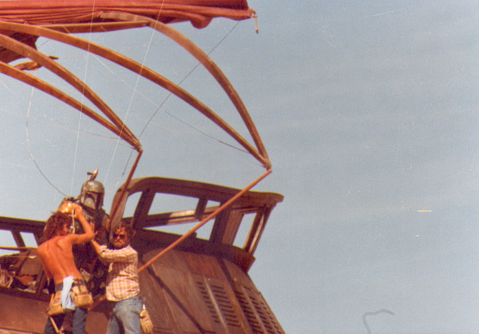 Boba Fett Return of the Jedi Costume - BTS