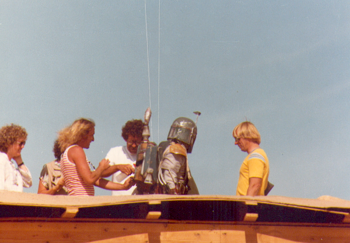 Boba Fett Return of the Jedi Costume - BTS