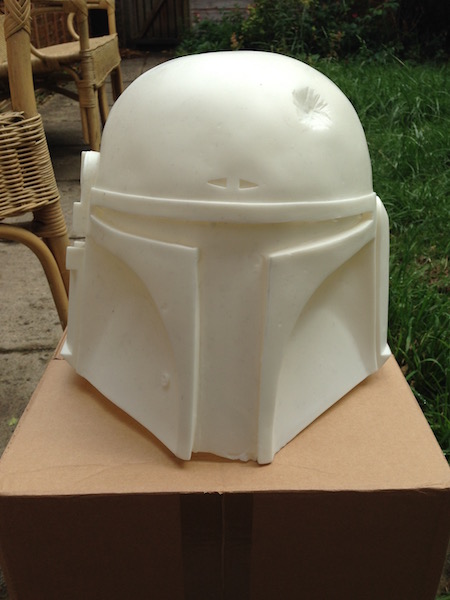Bought this on E-Bay. It's apparently a master helmet, a bit thin I thought, not done too well but it was better than starting from scratch.