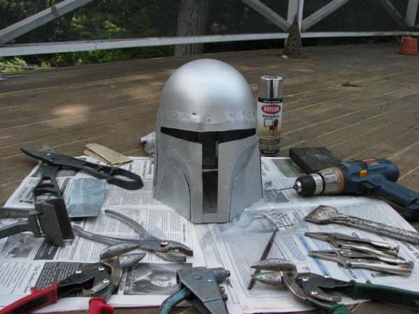 Fett Helmet  under constuction 004