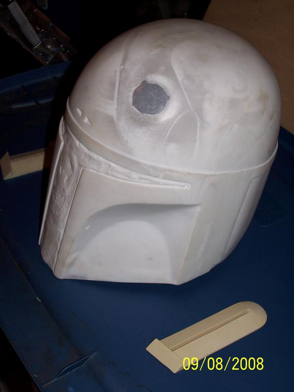 First helmet purchased from Sgt. Fang
