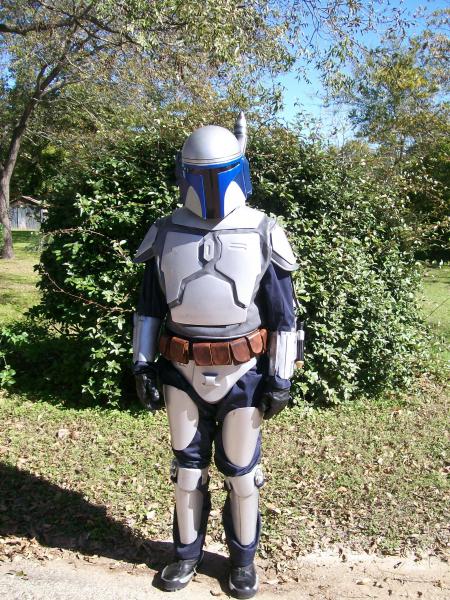 Front shot of my Jango Fett costume