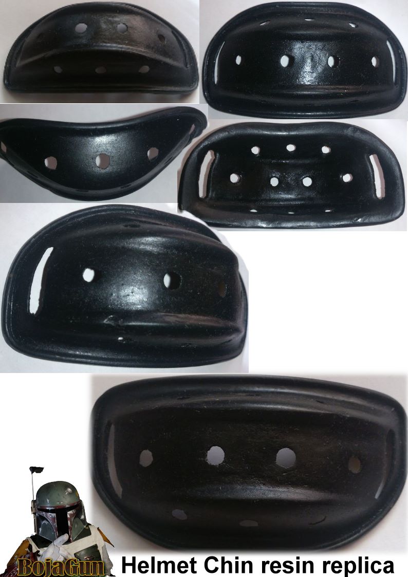 Helmet Chin Resin Replica