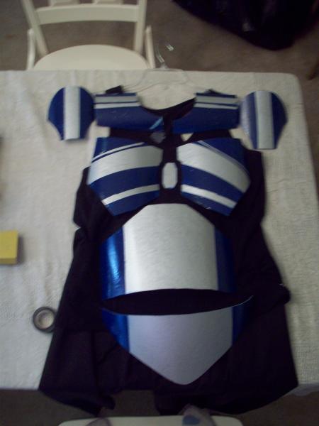 Here it is laid over a tank top, best I could come up with the day before Halloween.