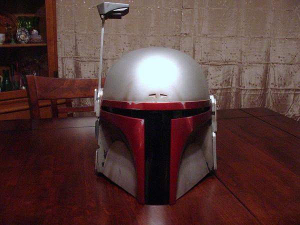 jaster's helmet front