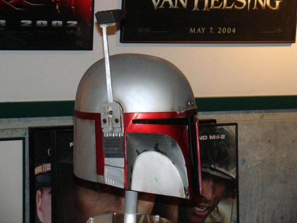 jaster's helmet side