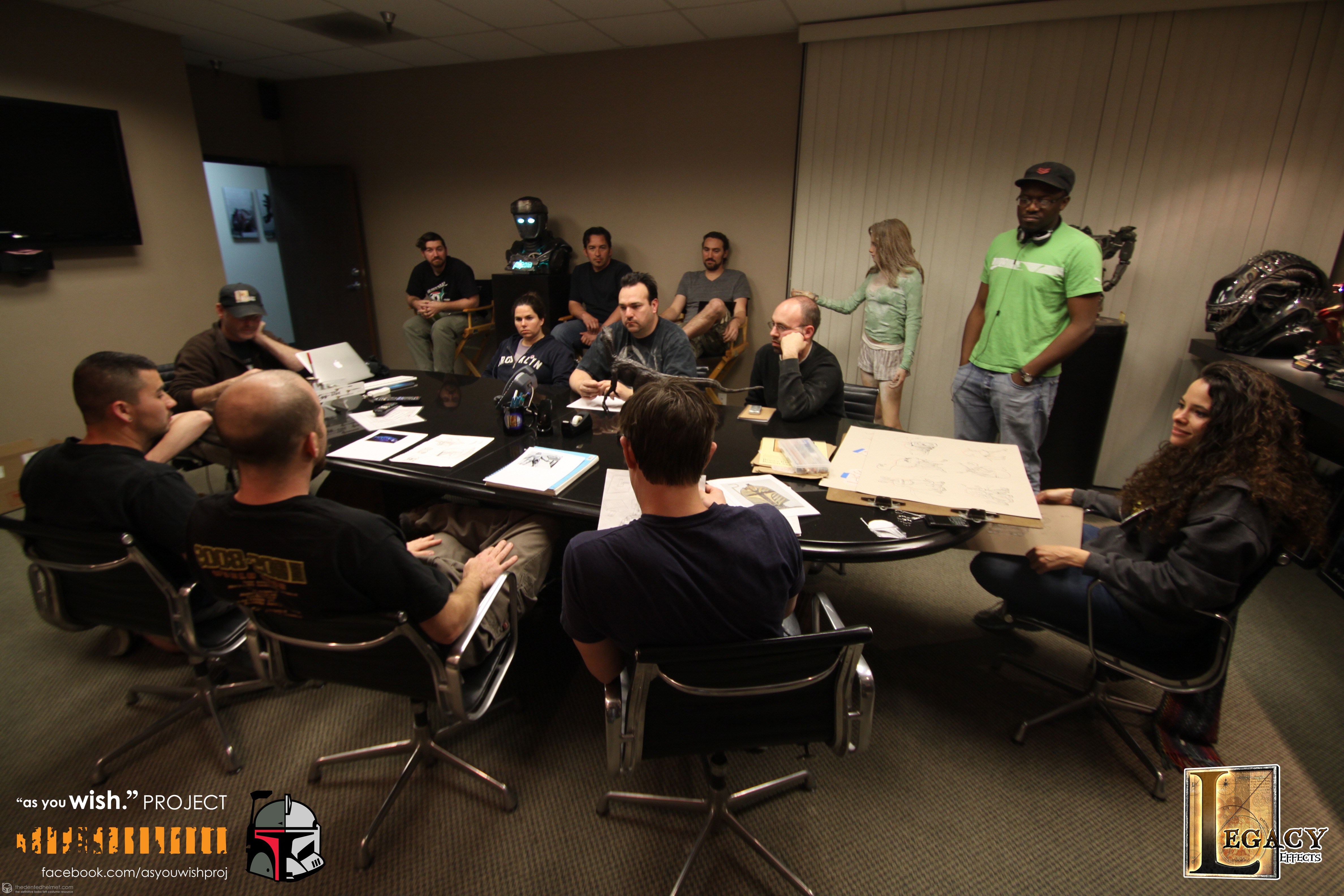 Legacy Effects meets to discuss As You Wish Project