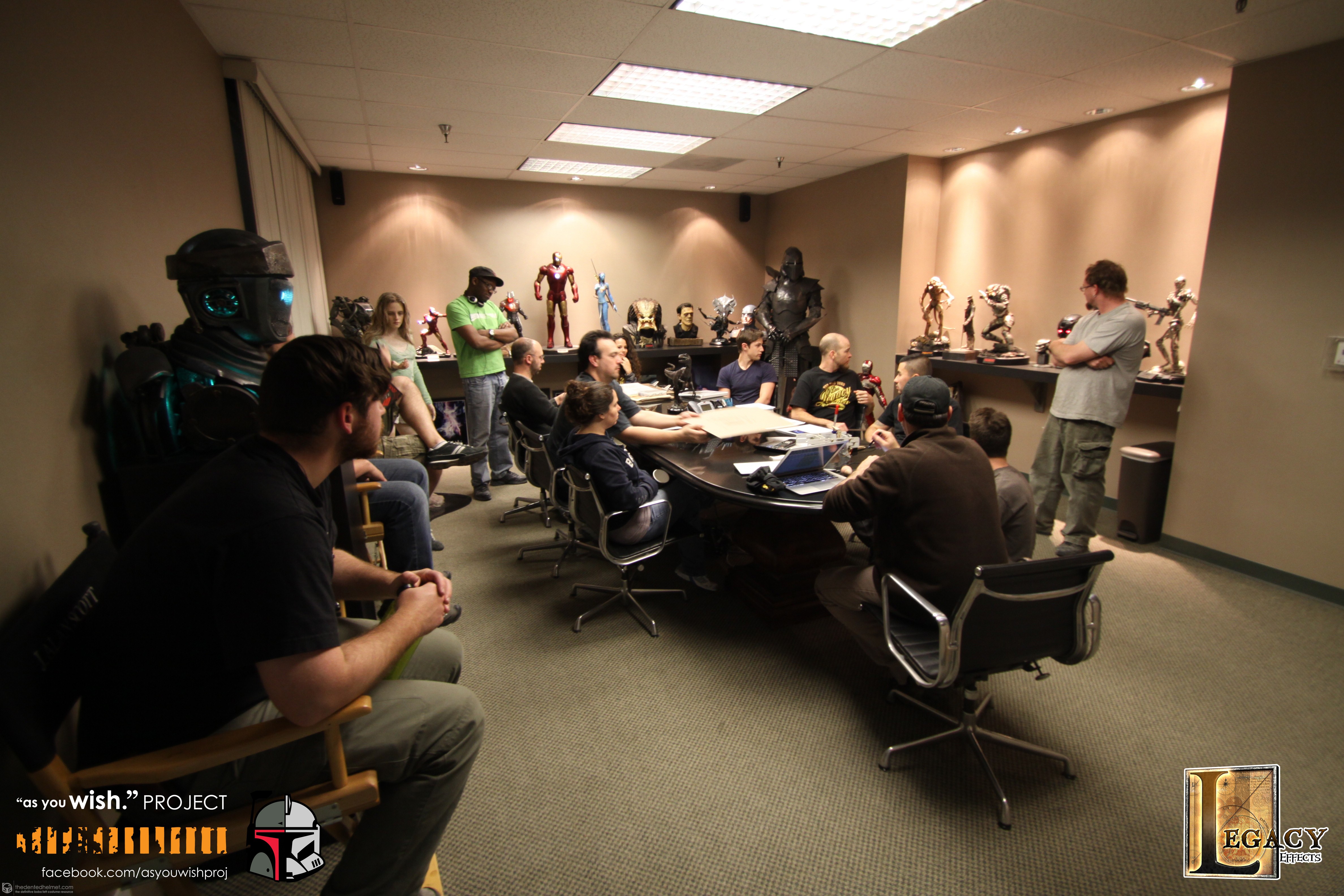 Legacy Effects meets to discuss As You Wish Project