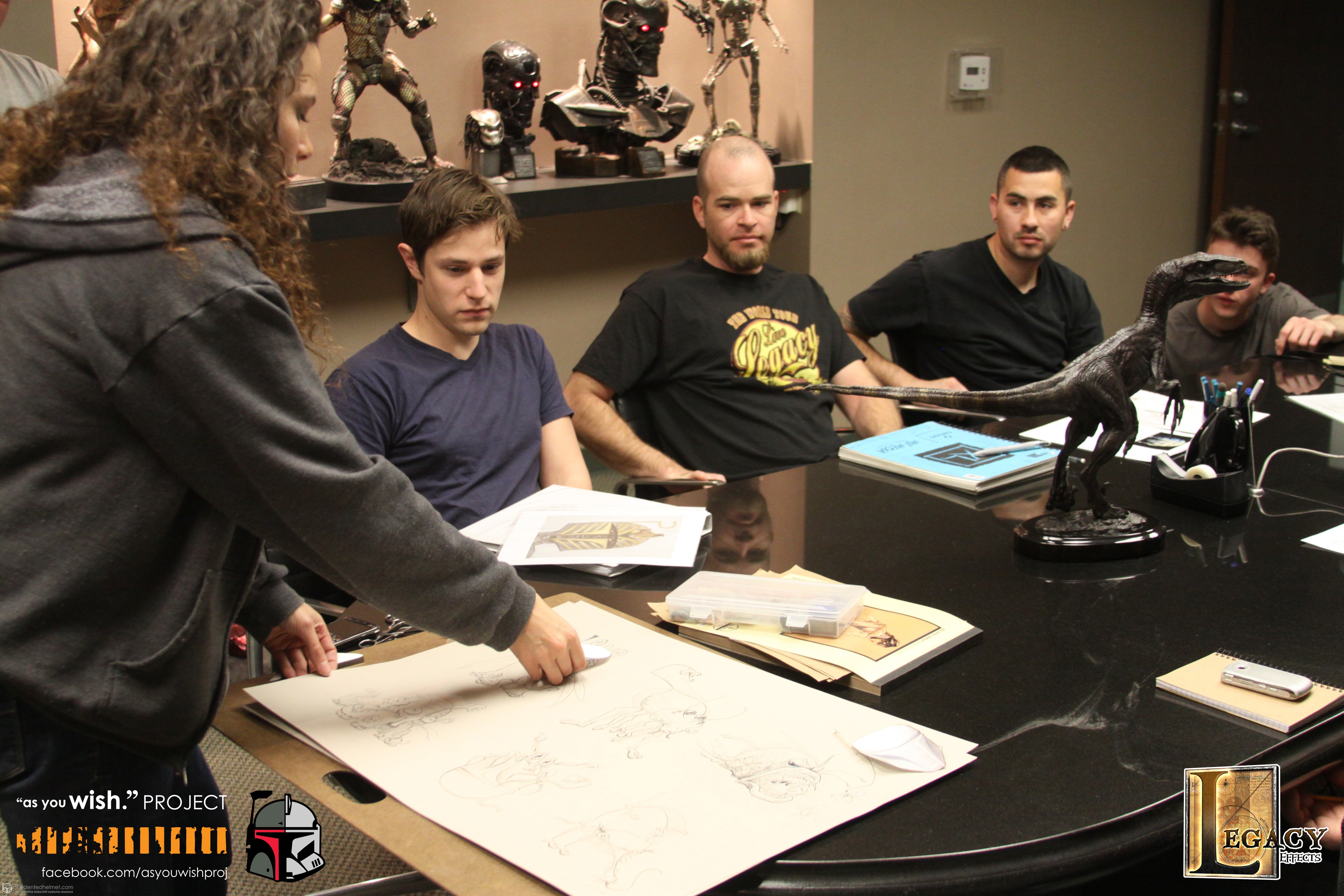 Legacy Effects meets to discuss As You Wish Project