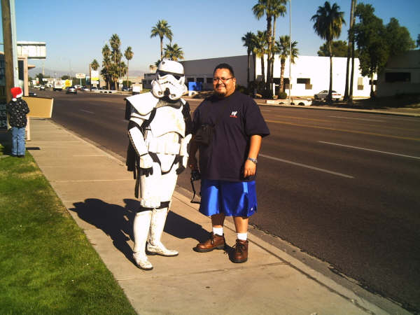 ME AND STORM TROOPER