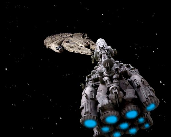 Millenium Falcon vs. Mauraders