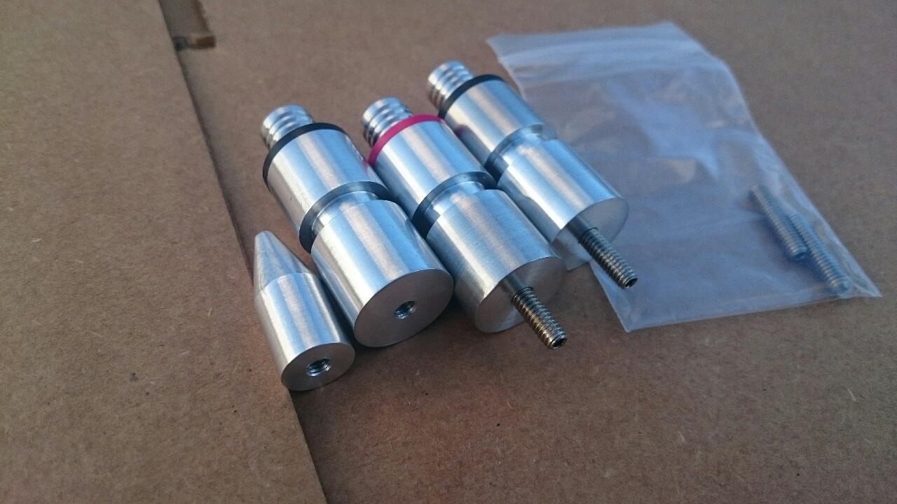 More pictures of the CNC aluminum Knee Darts