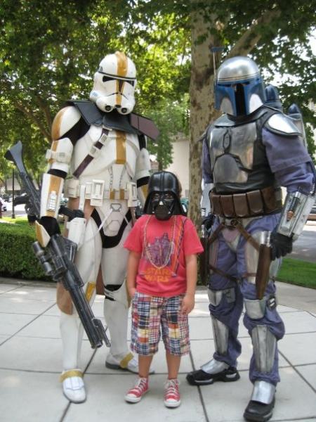 Star Corps Trooper and Jango