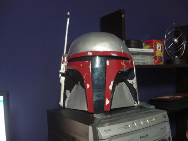 The result, i like, black, red, and the color of helmet, jango fett...