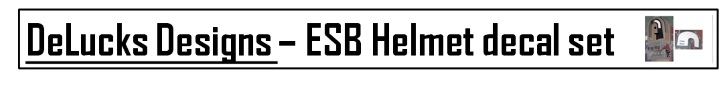 Lucksy31 - ESB Helmet Decals